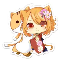 Akizakura Karu - Acrylic Key Chain - Key Chain - VTuber