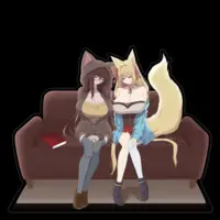 長閑 優 - Stickers - VTuber Size-160 x 160 (mm)