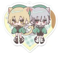 真臣悠香 - Acrylic Key Chain - Key Chain - VTuber Size-70 x 70 (mm)