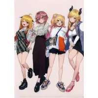 hololive - Plastic Folder - Stationery - Takane Lui & Akai Haato & Yozora Mel & Yuzuki Choco