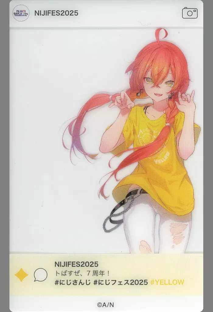 Shishido Akari - Character Card - Nijisanji