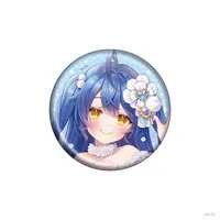 Amamiya Kokoro - White Bright Live! - Badge - Nijisanji