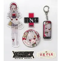 Amazura Sumoa - Badge - Stickers - Acrylic stand - Acrylic Key Chain - Key Chain - VTuber