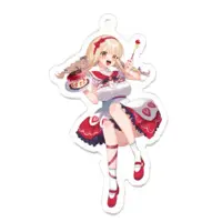 Hinatuki Hiyori - Key Chain - Acrylic Key Chain - VTuber Size-70 x 70 (mm)