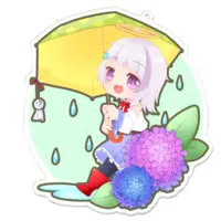 せっつぇる - Acrylic Key Chain - Key Chain - VTuber Size-100 x 100 (mm)