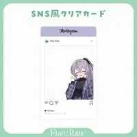 Flare Rune - Character Card - VTuber