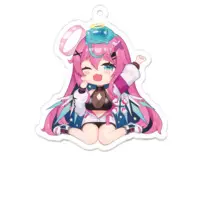 Hoshina Rulia - Acrylic Key Chain - Key Chain - VTuber Size-70 x 70 (mm)