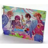 VOLTACTION - Acrylic Art Plate - Acrylic stand - Seraph Dazzlegarden & Fura Kanato & Shikinagi Akira & Watarai Hibari
