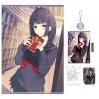 Amemori Sayo - Key Chain - Poster - Acrylic Art Plate - Birthday Merch Complete Set - Nijisanji