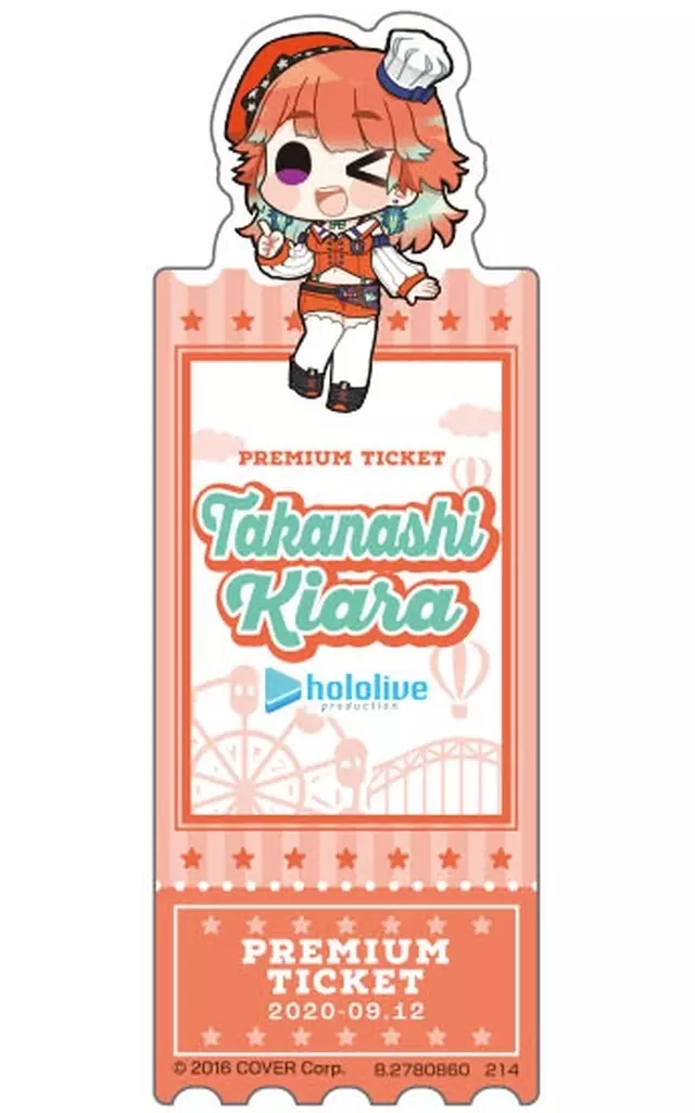 Takanashi Kiara - Bookmark - hololive English