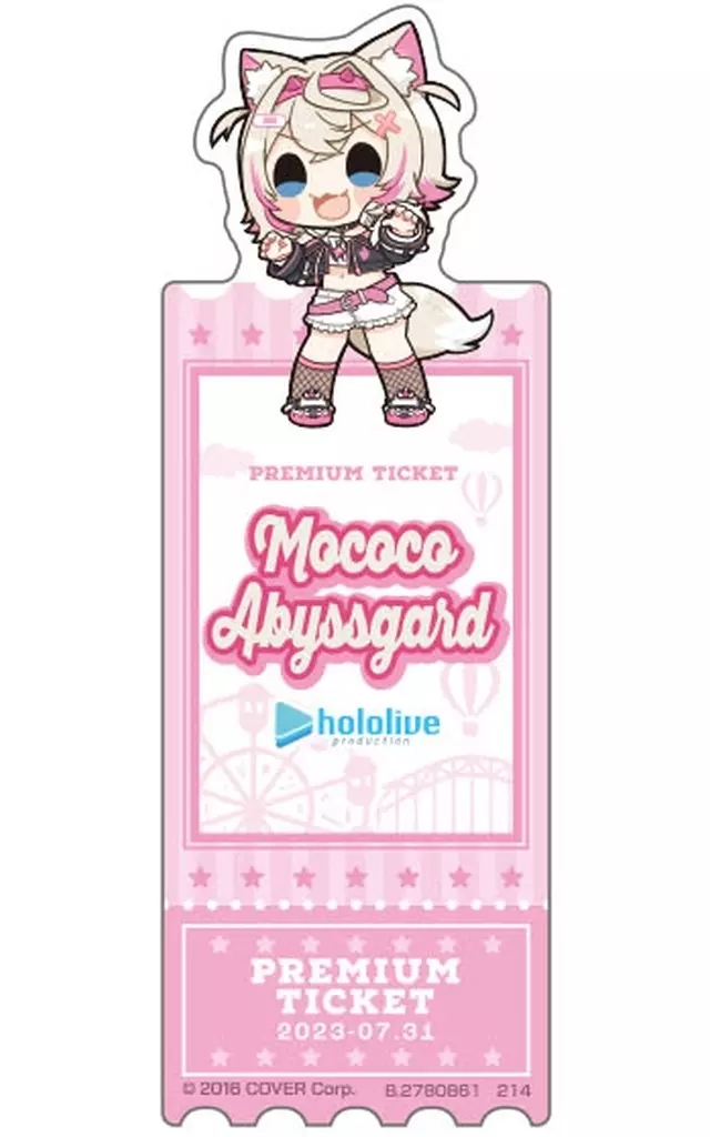 Mococo Abyssgard - Bookmark - hololive English