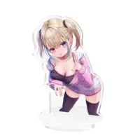 Amachi Karen - Acrylic stand - VTuber Size-70x70mm