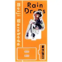 Warabeda Meiji - Acrylic Art Plate - Acrylic stand - Rain Drops