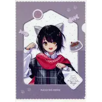 Mashiro Meme - Nijisanji Wannyan Days - Stationery - Plastic Folder - Nijisanji