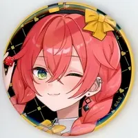Shishido Akari - DMM Scratch! - Badge - Nijisanji