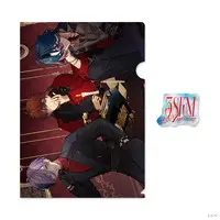 3SKM - Stickers - Plastic Folder - 3SKM 1st Anniversary - Kitami Yusei & Kaisei & Sakaki Ness