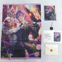 Sakaki Ness - Key Chain - Poster - Acrylic Art Plate - Birthday Merch Complete Set - Nijisanji