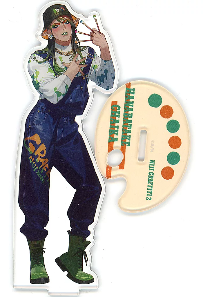 Hanabatake Chaika - NIJI GRAFFITI - Acrylic stand - Nijisanji