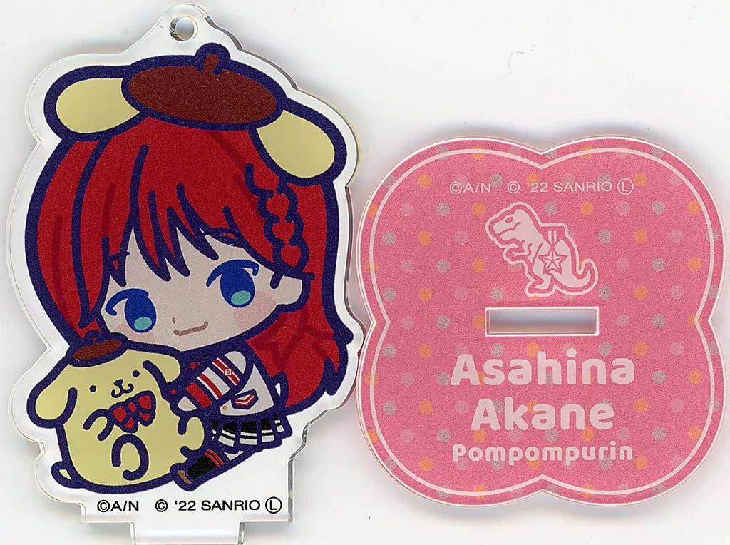Asahina Akane - Nijisanji x Sanrio characters - Acrylic stand - Nijisanji