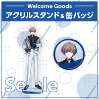Seible - Nijisanji Welcome Goods - Badge - BY THE BEAT