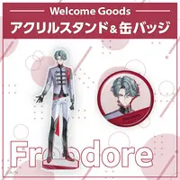 Freodore - Nijisanji Welcome Goods - Badge - BY THE BEAT