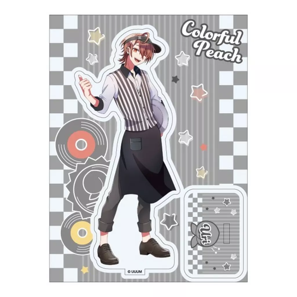Uri - Acrylic stand - Colorful Peach