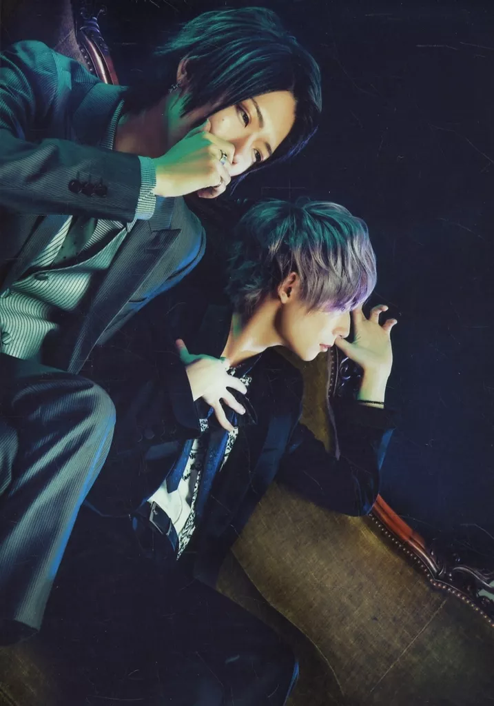 3bu & Yukimi - Character Card - Portrait - mono palette.