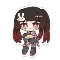 Unohana Yuzuki - Acrylic Key Chain - Key Chain - VTuber Size-70 x 70 (mm)