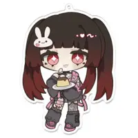 Unohana Yuzuki - Acrylic Key Chain - Key Chain - VTuber Size-100 x 100 (mm)
