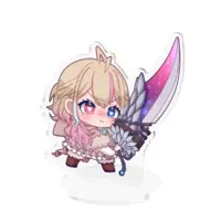 Amachi Karen - Acrylic stand - VTuber Size-70x70mm