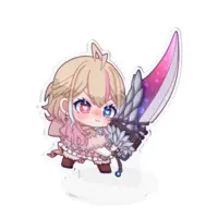 Amachi Karen - Acrylic stand - VTuber Size-100x100mm