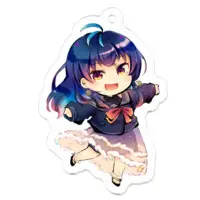 Inumine Higure - Acrylic Key Chain - Key Chain - VTuber Size-50 x 50 (mm)