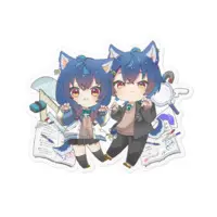 Inumine Higure - Stickers - VTuber