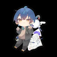 Inumine Higure - Stickers - VTuber