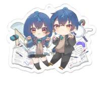 Inumine Higure - Acrylic Key Chain - Key Chain - VTuber Size-70mm