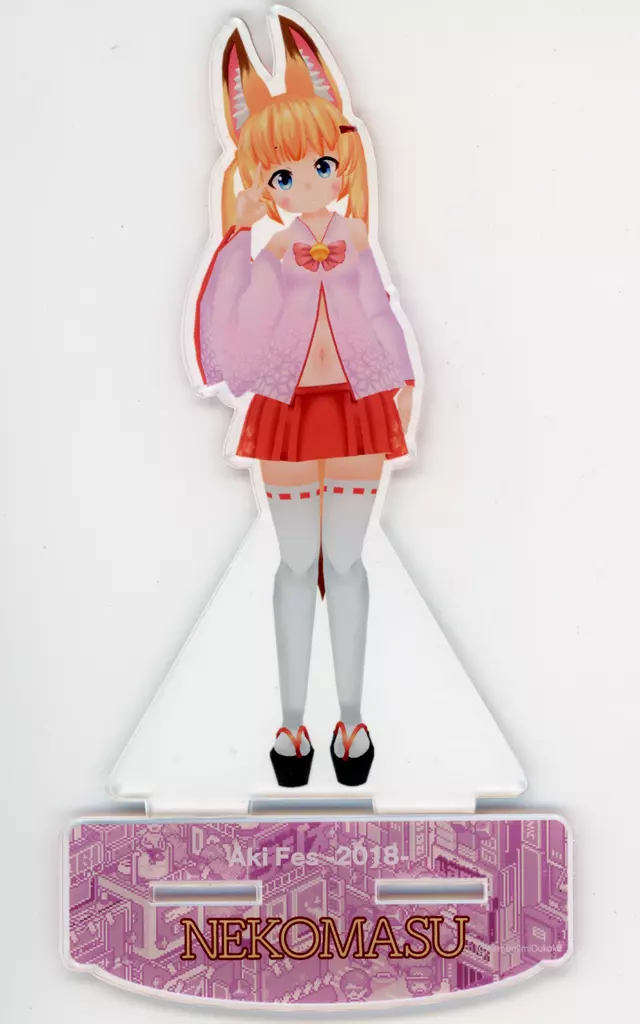 Virtual Noja Loli Kitsunemusume Youtuber Ojisan - Acrylic stand - VTuber