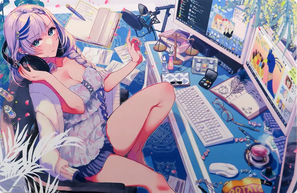 Pavolia Reine - Desk Mat - hololive