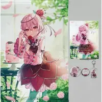 Rosemi Lovelock - Tapestry - Badge - Acrylic Art Plate - Birthday Merch Complete Set - Acrylic Key Chain - Nijisanji