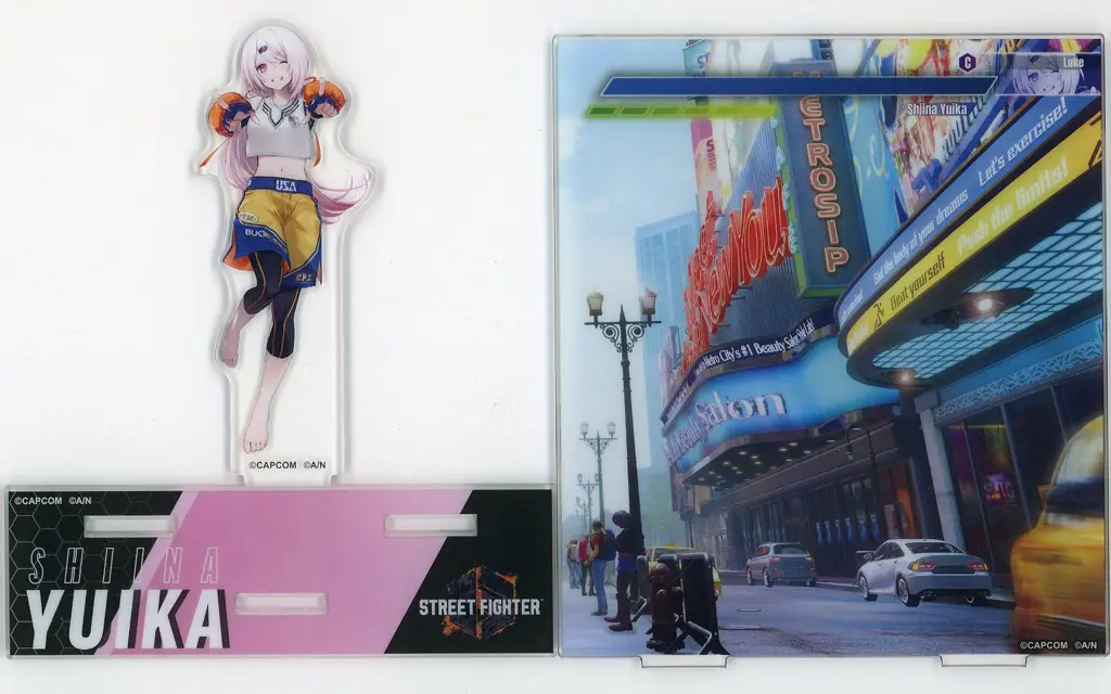 Shiina Yuika - Acrylic stand - Street Fighter 6 x Nijisanji - Nijisanji
