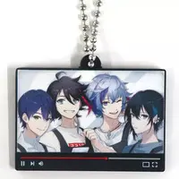 Nijisanji - Key Chain - Mayuzumi Kai & Fuwa Minato & Saegusa Akina & Kenmochi Toya