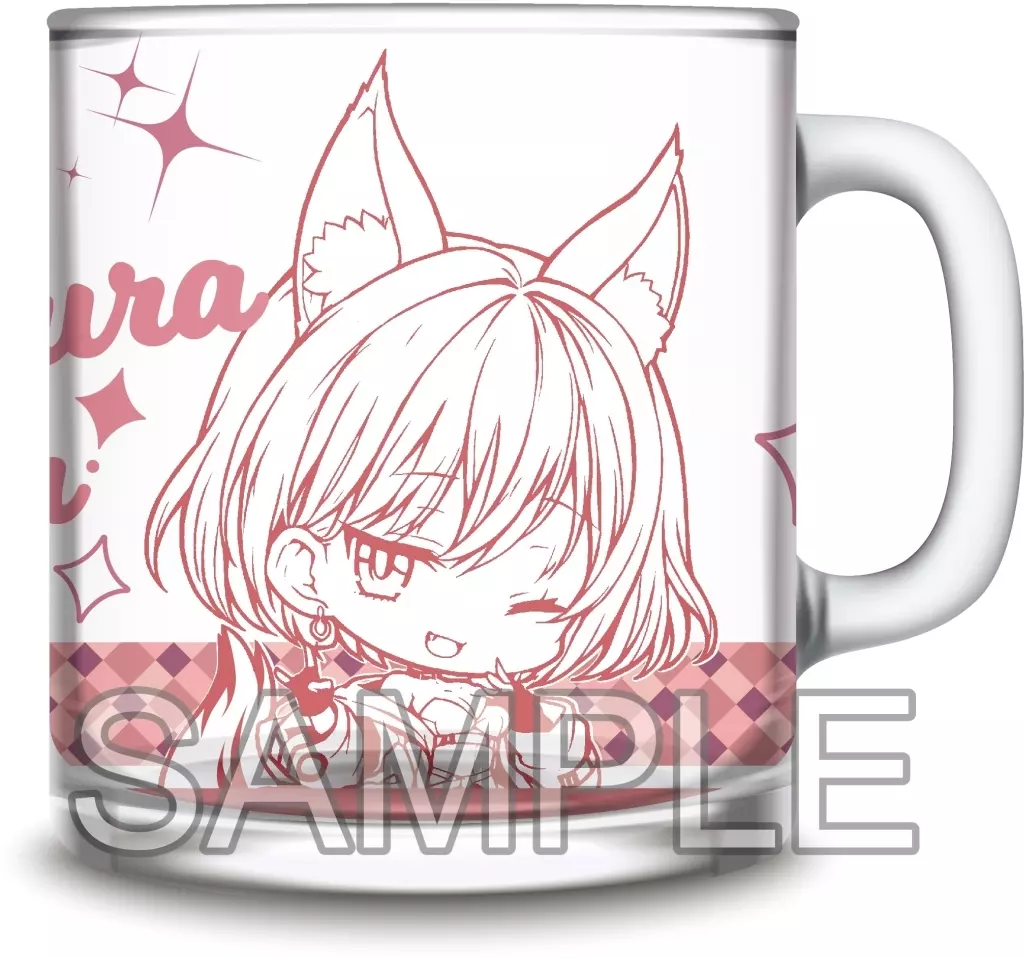 Kagura Ura - Tableware - Mug - Tumbler, Glass - VTuber