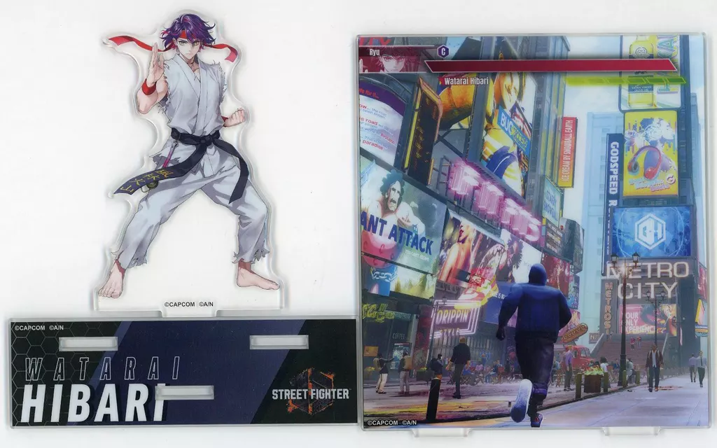 Watarai Hibari - Acrylic stand - Street Fighter 6 x Nijisanji - Nijisanji