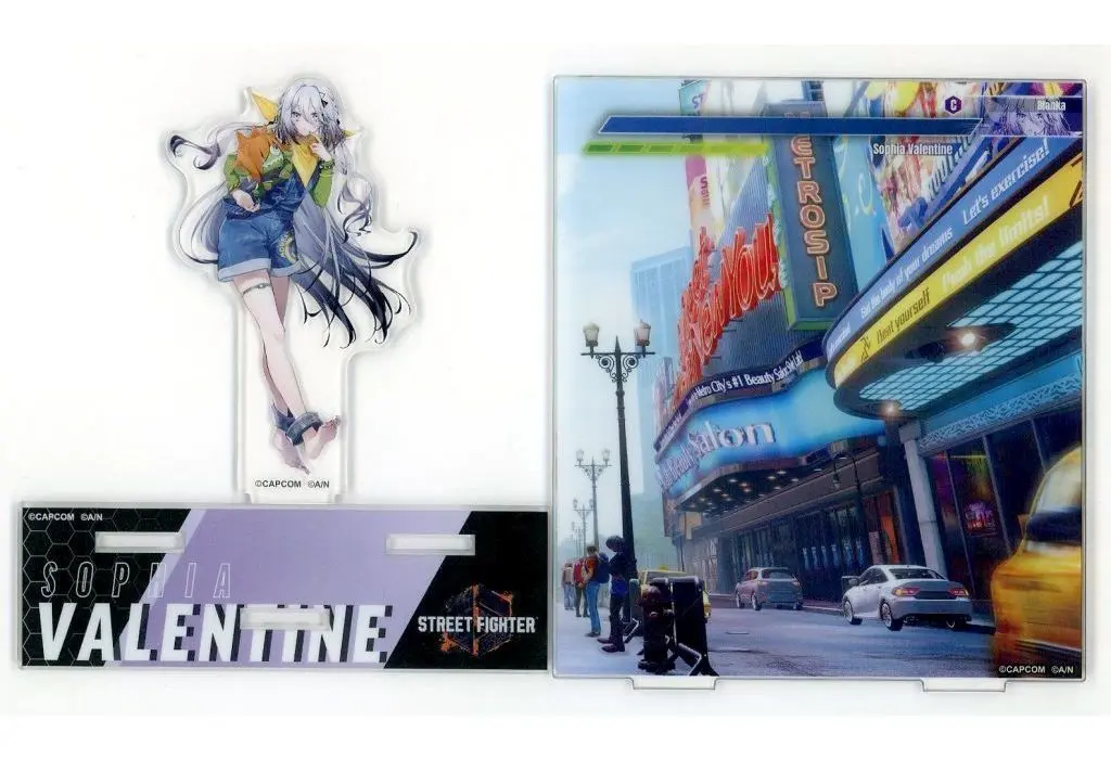 Sophia Valentine - Acrylic stand - Street Fighter 6 x Nijisanji - Nijisanji