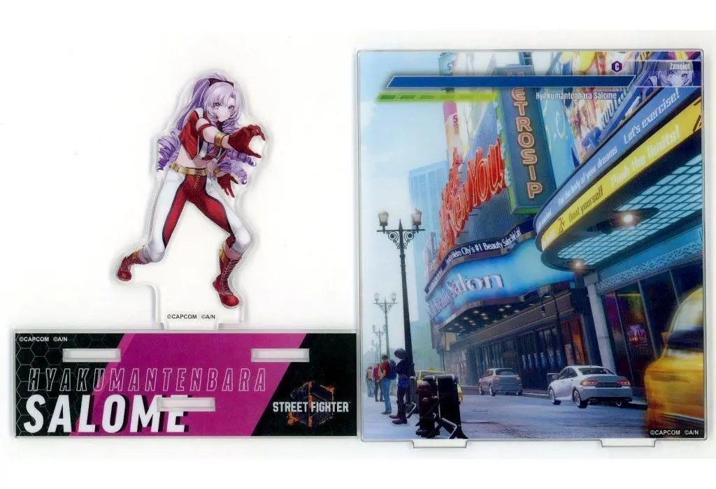 Hyakumantenbara Salome - Acrylic stand - Street Fighter 6 x Nijisanji - Nijisanji