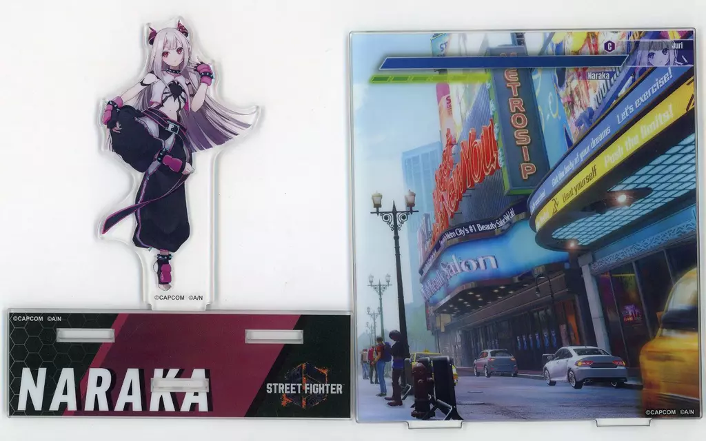 Naraka - Acrylic stand - Street Fighter 6 x Nijisanji - Nijisanji