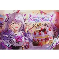 Nekoyama Mia - Hand-signed - Postcard - VTuber