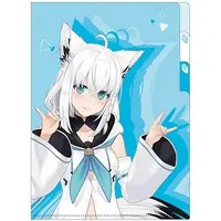 Shirakami Fubuki - Plastic Folder - Stationery - hololive