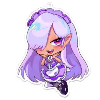 Ugicyami - Acrylic Key Chain - Key Chain - VTuber Size-100 x 100 (mm)
