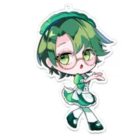 Ugicyami - Acrylic Key Chain - Key Chain - VTuber Size-100 x 100 (mm)