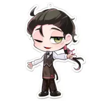 Ugicyami - Acrylic Key Chain - Key Chain - VTuber Size-100 x 100 (mm)